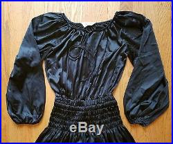 Vintage Women's Vanity Fair Lingerie Dress, Black, size Small