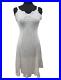 Vintage Wondermaid Cream Nylon Satin Lace Full Slip Dress Women's 36 Made USA