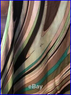 Vintage emilio pucci Silk Slip Dress