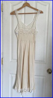 Vintage heavenly silk lingerie by fischer slip dress