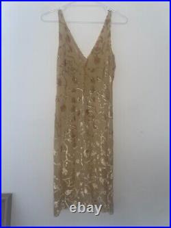 Vintage ss 1997 Prada Silk Devote Evening Dress