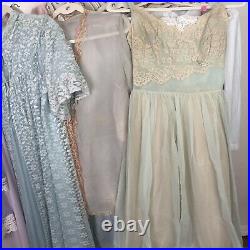 Vintage to Now Lingerie Lot? Of 40 Pastels Vanity Fair? Claire Sandra? Lucie Ann