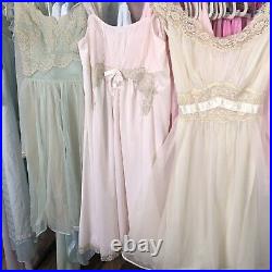 Vintage to Now Lingerie Lot? Of 40 Pastels Vanity Fair? Claire Sandra? Lucie Ann