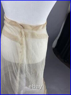 Vintage wedding Bridal Farthingale Steel Hoop Skirt Late 1800s Victorian