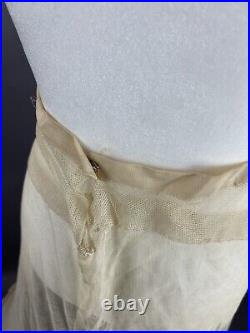 Vintage wedding Bridal Farthingale Steel Hoop Skirt Late 1800s Victorian