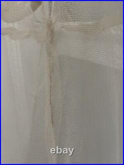 Vintage wedding Bridal Farthingale Steel Hoop Skirt Late 1800s Victorian