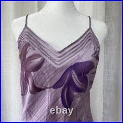 Vintage y2k silk slip dress xs