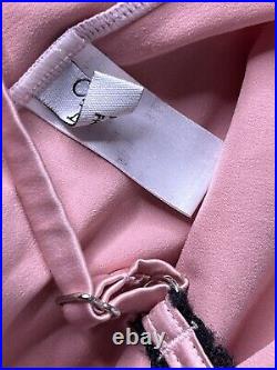 Vtg Christian Dior By John Galliano Pink Slip Dress L