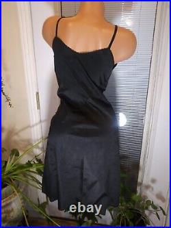 Vtg Full Dress Slip TRICOT Dupont Nylon Swishy Taffeta Full Dress Slip Lingerie