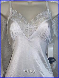 Vtg Lot 4 36 38 Fancy Dress SLIPS Slip w LACE & CHIFFON Trims nightie lingerie