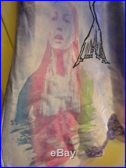Vtg Lucie Ann Slip Lingerie DressImage photo print Psychedelic Burning Mermaid