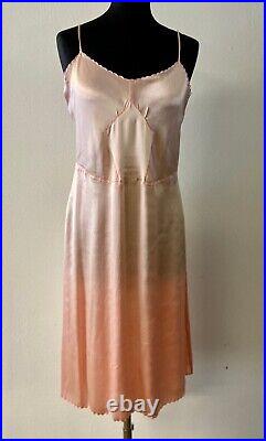 Women's vintage Pink Petticoat Dress Slip Feel confident and stylish